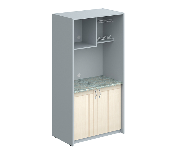 Шкаф для посуды 103х60х200 см Мини-кухня Skyland