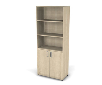 Шкаф широкий комбинированный 79x42x196 см Европа