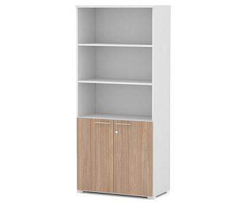 Шкаф средний комбинированный 78x43x176 см Смарт