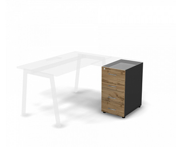 Тумба стационарная 40x58x75 см Матрикс