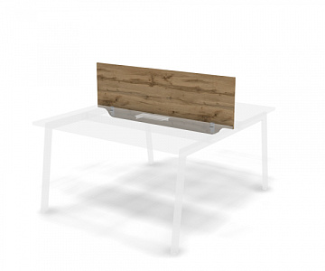 Экран для двойного стола 138x1x47 см Матрикс