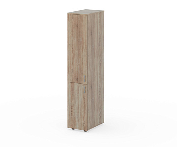 Шкаф высокий узкий 35x55x183 см Лайт